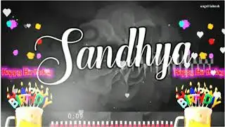 Happy birthday sandhya Ajay Gogavale