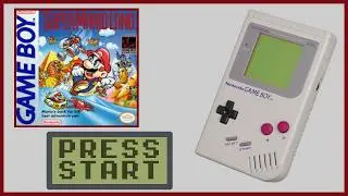 First Level of SUPER MARIO LAND on the GAME BOY