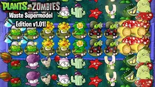 Plants vs Zombies Waste Supermodel Edition v1.01 | The Weirdest PvZ Mod You'll Ever Play | Download
