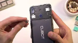 Как вставить SIM-карту и SD-карту в CUBOT R19 &mdash; Найдите слот для карт