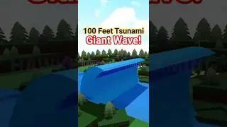 Roblox Build a Boat for Treasure Giant Wave Tsunami #roblox #babft