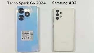 Tecno Spark Go 2024 Vs Samsung A32 | Speed Test & Comparison
