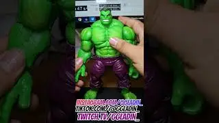 Hulk de la Linea Maximum #unboxing #rese&ntilde;a #review #hasbro #hulk #marvel #marvellegends #hulksmash
