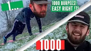 I attempted 1000 Burpees with absolutely NO training. Here's what happened!