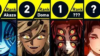 The Strongest Demons in Kimetsu no Yaiba