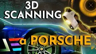 Scanning a Porsche with Calibry 3D scanner | 3D Monotech