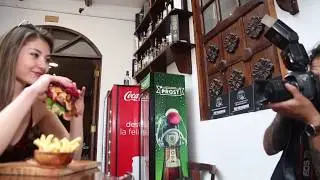 Estuvimos junto a dos de las modelos m&aacute;s lindas de Bolivia !