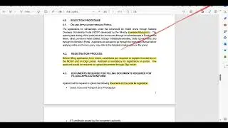 [Hindi] Complete Guideline Brochures of National Overseas Scholarship for ST Students | NOS 2024