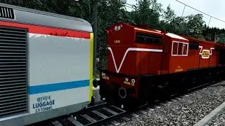WDM3A Engine Coupling Rajdhani Express | Railworks Train Simulator 2018