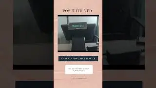 VFD Display for Retail POS Terminal Customer-facing