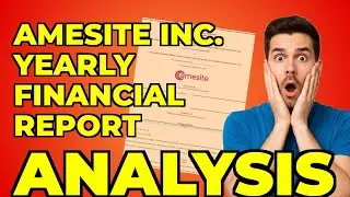 My Take on Amesite's Going Concern Risk in Their Annual Filing
