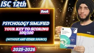 ISC Class 12 Psychology Simplified Book 2026 🔥 What Makes it a Great Buy?