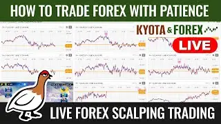 How to Trade Forex with Patience 💹 Kyota's Scalping Live Trading