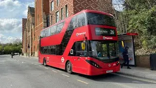Full Route Visual | London Bus Route 26: Waterloo to Hackney Wick