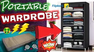 Portable WARDROBE Detailed Malayalam  Review  | @flipkart  | SHM MEDIA ⚡💥⚡
