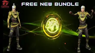 FREE fire new green bundle free bundle Video By Techno KB.