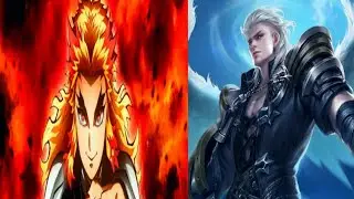 ALUCARD AS RENGOKU SKIN [DEMON SLAYER] ||MOBILE LEGENDS||  #MLBB #ALUCARD #RENGOKU #SHORT