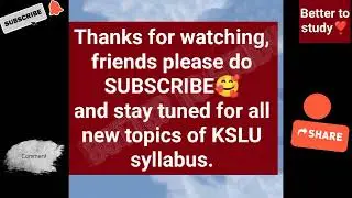 How to study😍 Corporate Social Responsibility very easily💯with Better to study, KSLU 2021 updates🥳🥳