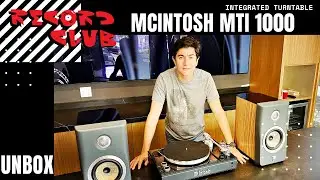 Unbox Mcintosh MTI100 - Integrated Turntable