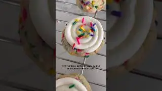 Copycat Birthday Cake Cookies - Recipe linked in comments!