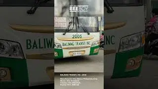 Baliwag Transit, Inc. 2005 #Beeboy #BusEnthusiast #Hino #BaliwagTransit #FYP