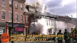 Allentown Drops a 3rd Alarm for the Well Off Building - 2.17.13