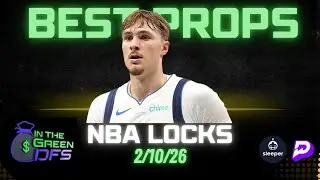BEST NBA PROPS TODAY | BEST 5 BETS | TUESDAY 2/10/26 | BONUS BET 🔥