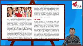 Ch 17 | SST | Class 7 | Democracy in Action  | For children