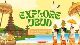 Gili থেকে Ubud যাত্রা | Ubud Palace, Saraswati Temple & Local Market | Bali Travel Vlog Ep 9