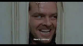 The Shining (1980) Jack Breaks the Bathroom Door (Here's Johnny!)