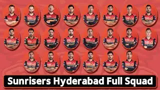 SRH Full Squad 2020 ★ SRH Full Team 2020 ★ IPL 2020