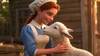 Mary Had a Little Lamb 🐑 | A Cute Story About School, Friendship & Smiles