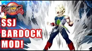 DRAGON BALL FighterZ - MOD SHOWCASE! Super Saiyan Bardock - 4K PC MODS