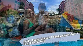 INSIDE Caribe Royale Orlando | Family Resort Tour + Pool, Food & Fun!