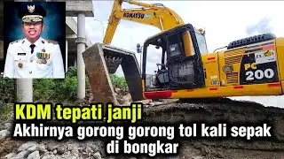 DEDI MULYADI AKHIRNYA TEPATI JANJI | GORONG GORONG RAKSASA BIANG KEROK BANJIR DI BONGKAR