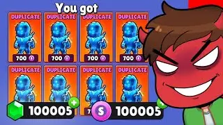USEI O BUG PROIBIDO PARA PEGAR TODAS AS SKINS DO STUMBLE GUYS!