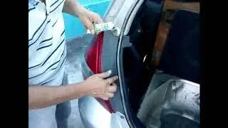 Honda Fit, Água, Infiltração no porta malas, local do estepe.