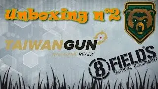 Airsoft Team Grizzly unboxing n&deg;2 Taiwangun