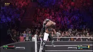 WWE 2k25 Dustin Miles vs Justin Fisher