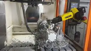 Aerobic Genius | Cnc Part Loading Robot| Makon Teknoloji