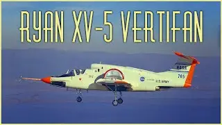 Ryan XV-5 Vertifan: The Forgotten VTOL Jet That Inspired the F-35B