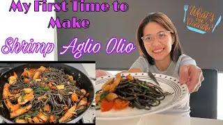 SEAFOOD AGLIO OLIO!! PERFECT FOR PESCATARIAN DIET || Pink Gaey 💗