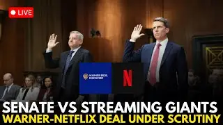 LIVE: Senate Showdown Over Netflix&ndash;Warner Bros Merger | Antitrust Hearing Begins