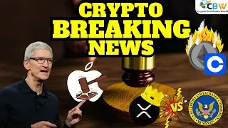🚨Crypto news | Coinbase Launches Ethereum.. |  Court Allows Apple App Store | SEC vs xrp and more
