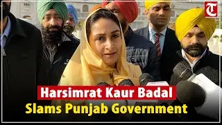 Harsimrat Kaur Badal Slams Punjab AAP Government Over Law, Governance, and Failed Schemes