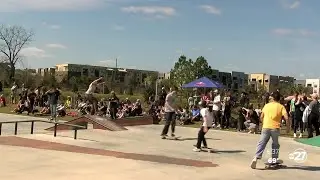 Red Bull Drop in Tour visits FAMU Way's Skateable Art Park