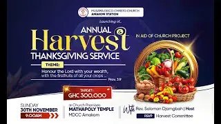 2025 ANNUAL HARVEST & THANKSGIVING SERVICE 30.11.2025 | @MATHAPOLY TEMPLE, MDCC AMAKOM