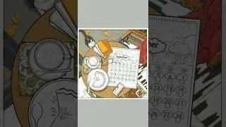 #zencolor #coloring #satisfying #art #relaxing #calendar #september