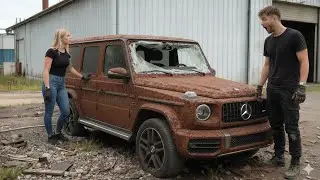 ASMR Car Restoration! We Restored Abandoned Silver Mercedes-Benz G 400 - d | Full Restoration