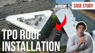 Houston TPO Roof Installation | Case Study